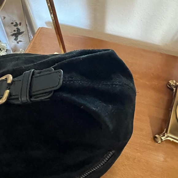 Club Monaco Black Suede Tote - Picture 6 of 10